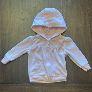 Carter's Pink Hoodie Sweatshirt with Soft Fabric